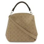 Louis Vuitton Mahina Babylon PM Shoulder Bag 2-Way Leather Gale Pink Beige