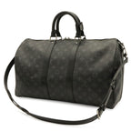 Louis Vuitton Monogram Eclipse Keepall Bandouliere 45 Boston Bag 2-Way — view 2