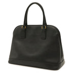 Prada Saffiano Tote 2-Way Shoulder Bag Leather Nero Black Gold — view 2