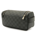 Louis Vuitton Damier Graphite Toilet Pouch Travel Clutch Handbag — view 2