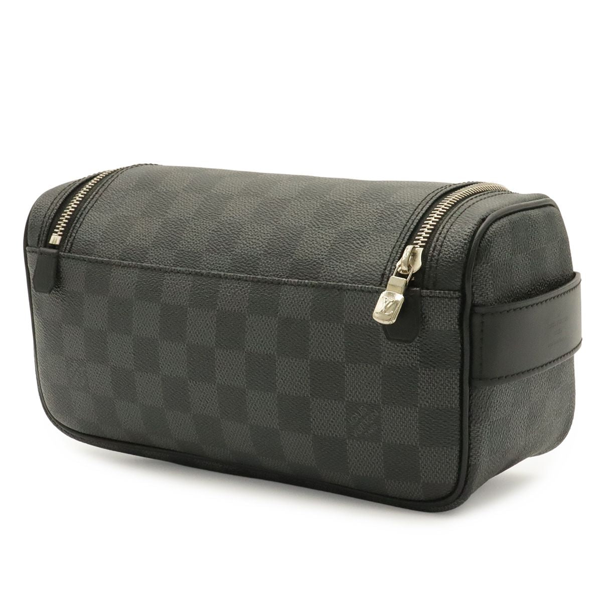 Louis Vuitton Damier Graphite Toilet Pouch Travel Clutch Handbag — view 2