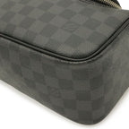 Louis Vuitton Damier Graphite Toilet Pouch Travel Clutch Handbag — view 3