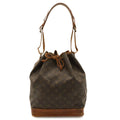Louis Vuitton Monogram Noe Shoulder Bag Semi Drawstring