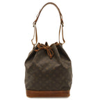 Louis Vuitton Monogram Noe Shoulder Bag Semi Drawstring