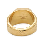 Louis Vuitton Signet Ring Monogram L Gold Plated — view 3
