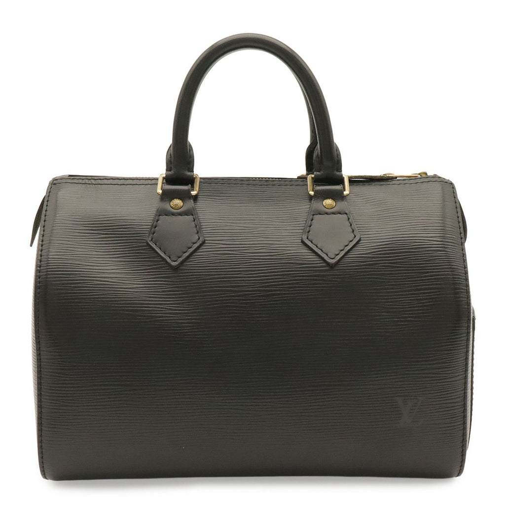 Louis Vuitton Epi Speedy 25 Mini Boston Bag Noir Black Gold