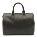 Louis Vuitton Epi Speedy 25 Mini Boston Bag Noir Black Gold