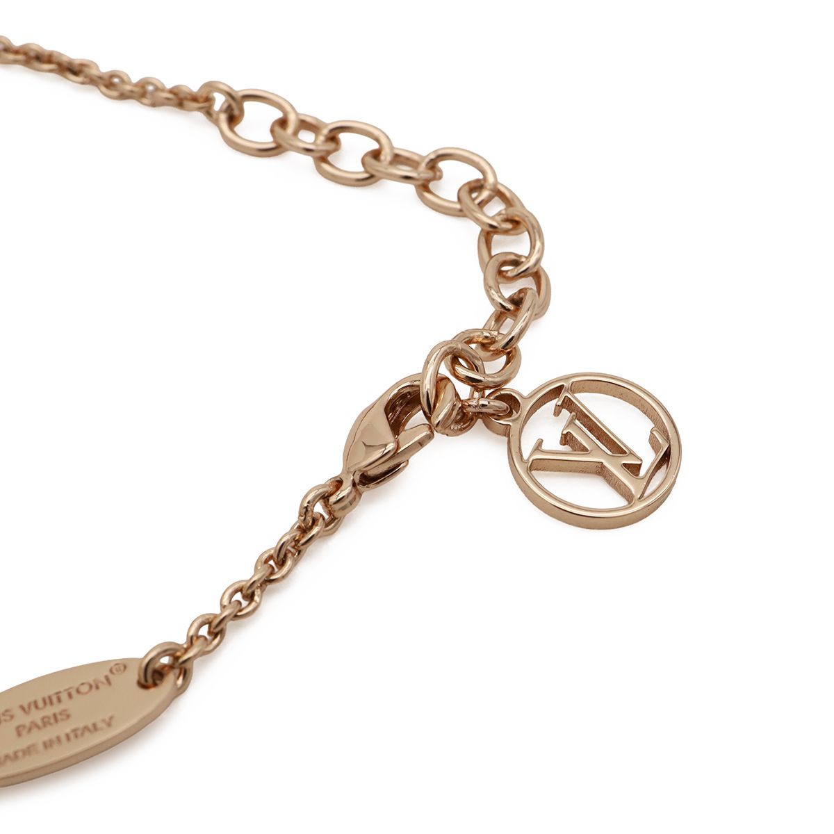 Louis Vuitton Bracelet Essential LV Circle Pgp Pink Gold — view 4