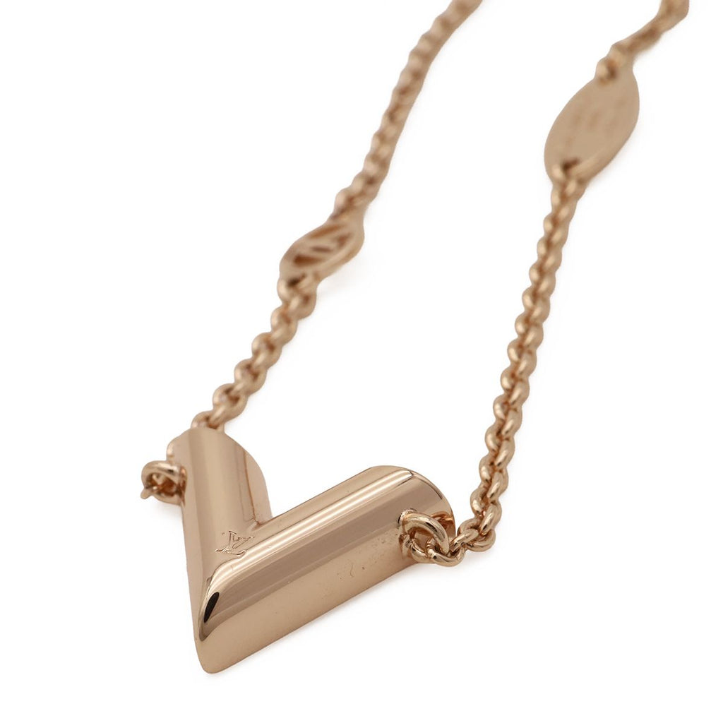 Louis Vuitton Bracelet Essential LV Circle Pgp Pink Gold — view 3