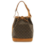 Louis Vuitton Monogram Noe Shoulder Bag Semi Drawstring