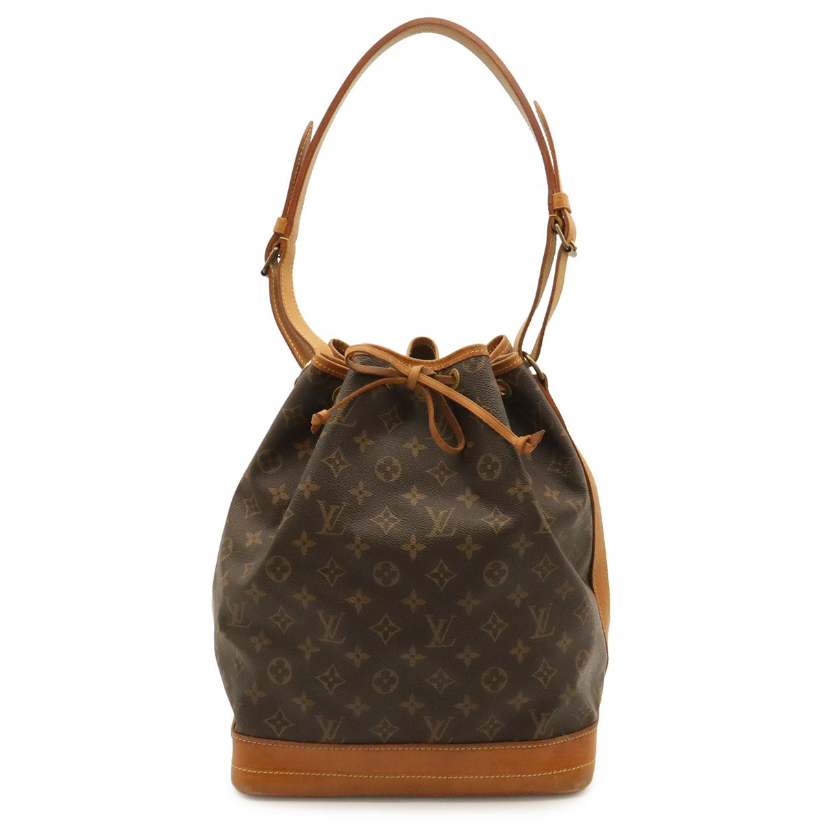 Louis Vuitton Monogram Noe Shoulder Bag Semi Drawstring