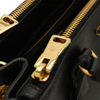 Prada Galleria Triangle Shoulder Bag Crossbody 2-Way Saffiano Leather Nero — view 6