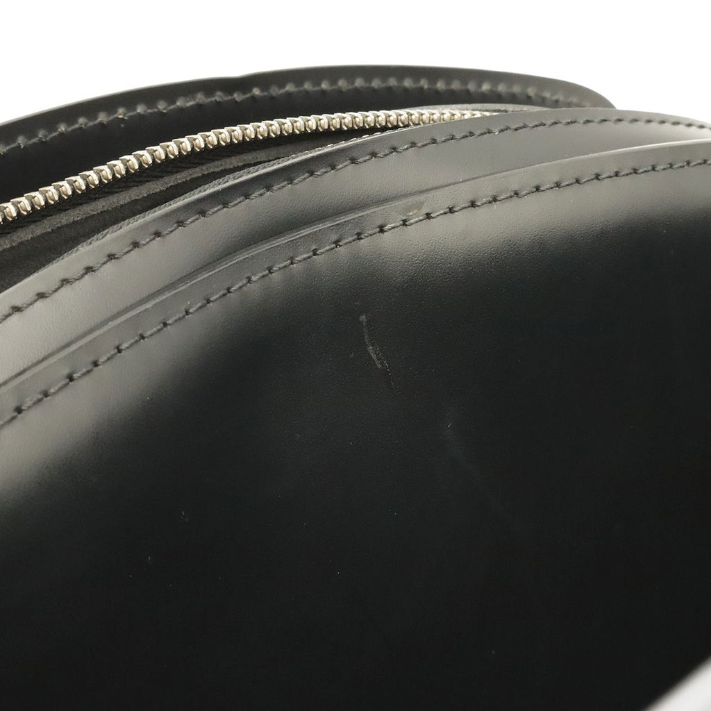 Louis Vuitton Epi Pont Neuf PM Handbag Noir Black Silver — view 9
