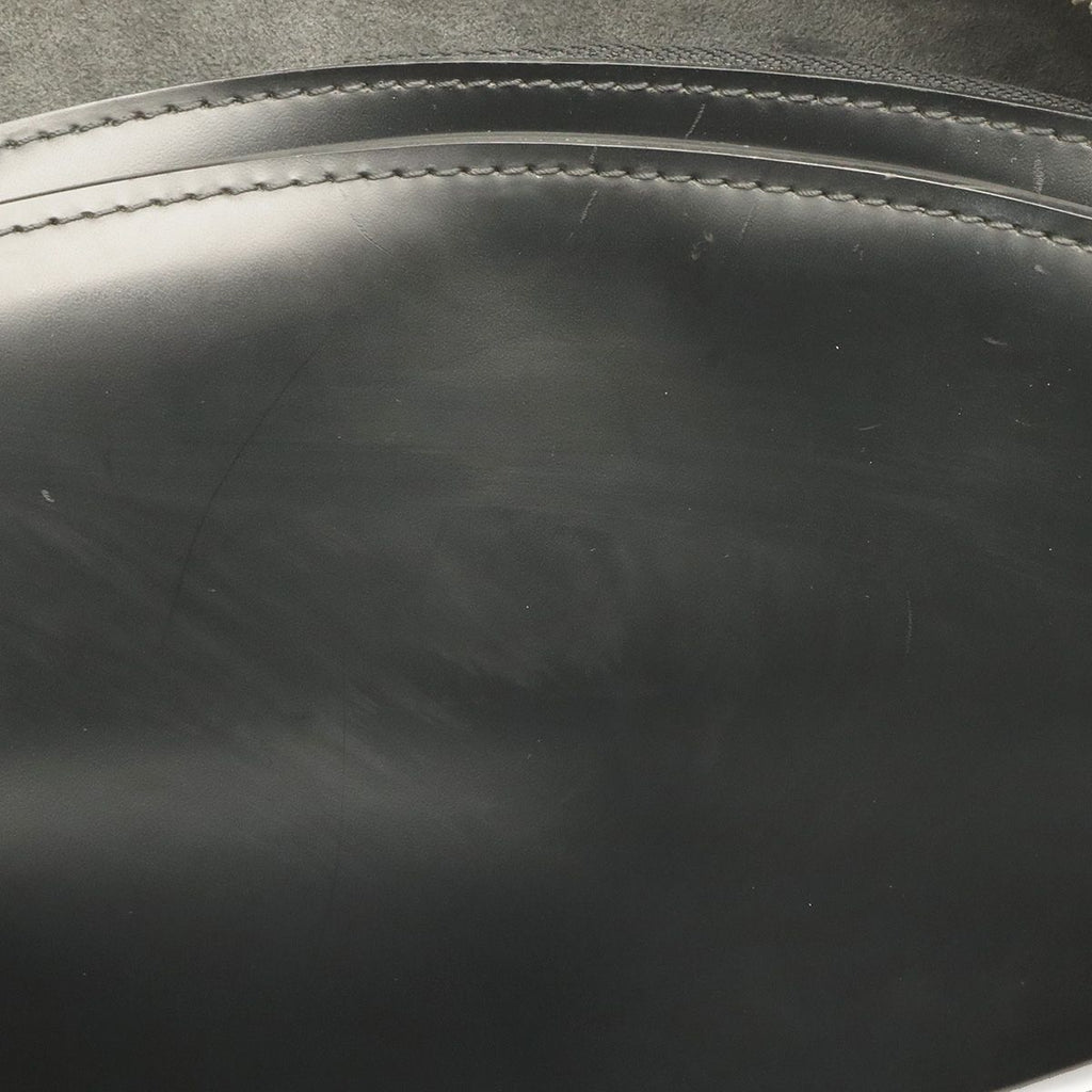 Louis Vuitton Epi Pont Neuf PM Handbag Noir Black Silver — view 8