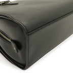 Louis Vuitton Epi Pont Neuf PM Handbag Noir Black Silver — view 3
