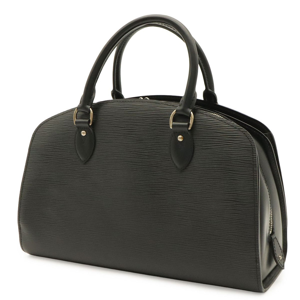 Louis Vuitton Epi Pont Neuf PM Handbag Noir Black Silver — view 2