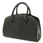 Louis Vuitton Epi Pont Neuf PM Handbag Noir Black Silver — view 2