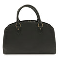 Louis Vuitton Epi Pont Neuf PM Handbag Noir Black Silver