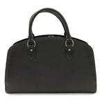 Louis Vuitton Epi Pont Neuf PM Handbag Noir Black Silver
