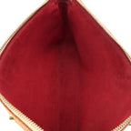 Louis Vuitton Monogram Multicolor Pochette Soir Pouch Party Blanc White — view 8