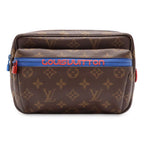 Louis Vuitton Monogram Pacific Messenger PM Shoulder Bag Crossbody Waist Pouch