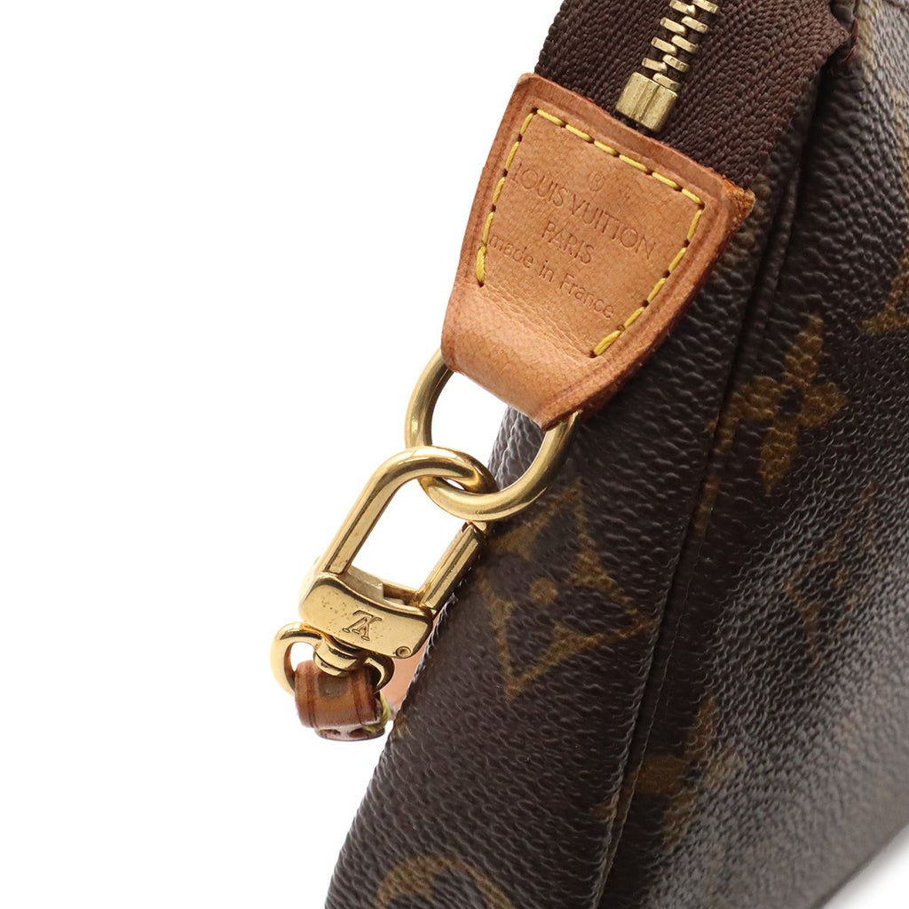 Louis Vuitton Monogram Pochette Soir Pouch Handbag Party — view 6