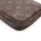 Louis Vuitton Monogram Pochette Soir Pouch Handbag Party — view 3