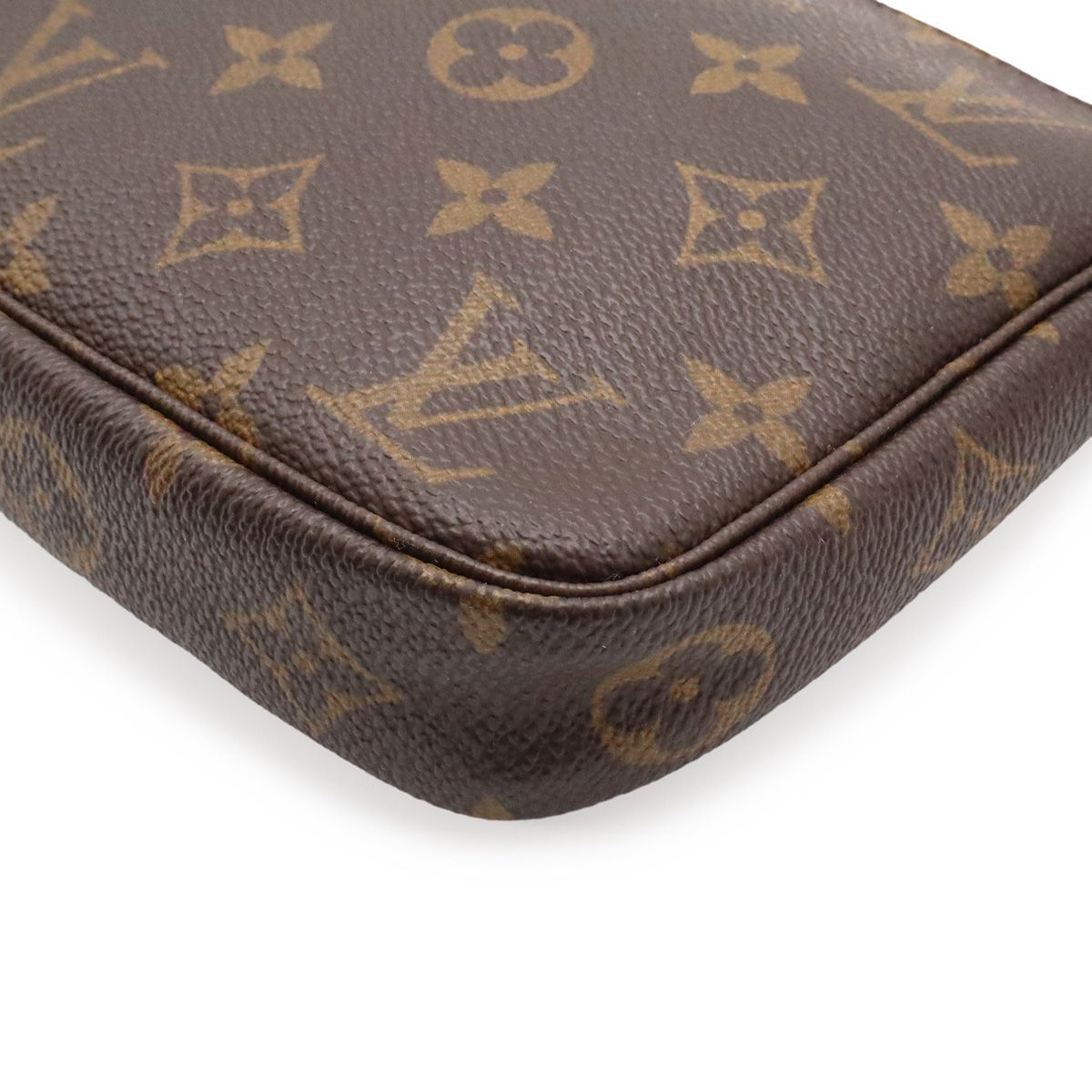 Louis Vuitton Monogram Pochette Soir Pouch Handbag Party — view 3