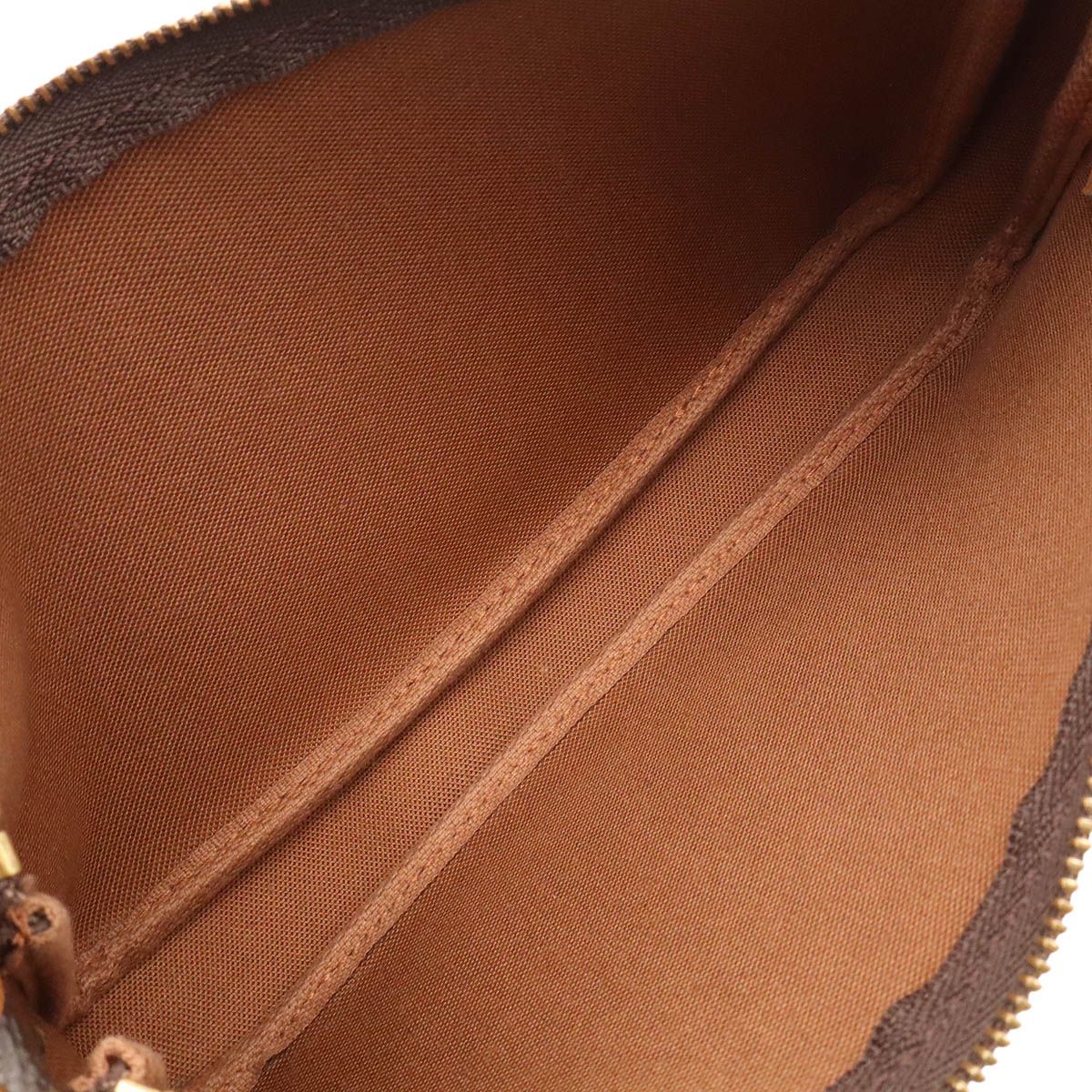 Louis Vuitton Monogram Pochette Soir Pouch Handbag Party — view 8