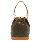 Louis Vuitton Monogram Noe Shoulder Bag Semi Drawstring