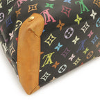 Louis Vuitton Monogram Multicolor Audra Handbag Chain Noir Black — view 3