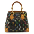 Louis Vuitton Monogram Multicolor Audra Handbag Chain Noir Black