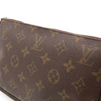 Louis Vuitton Monogram Pochette Soir Pouch Handbag Party — view 7