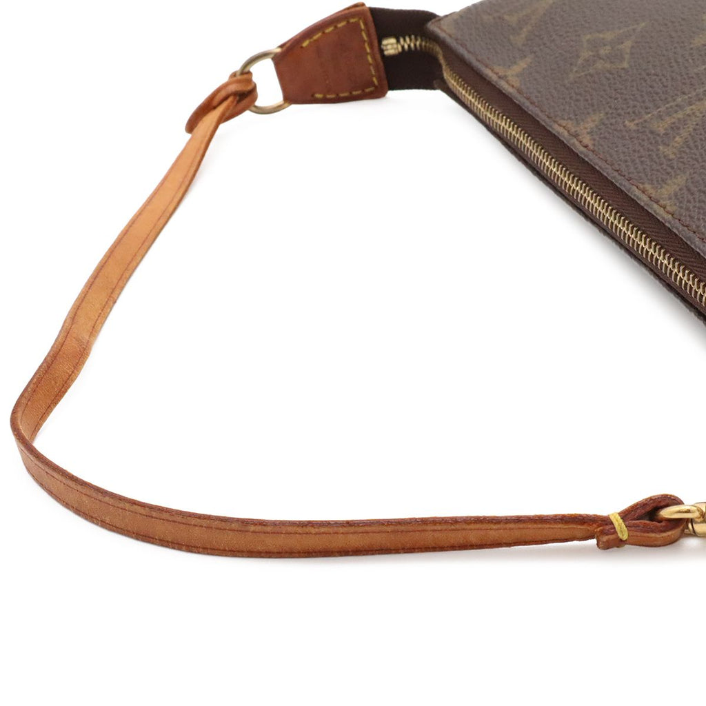 Louis Vuitton Monogram Pochette Soir Pouch Handbag Party — view 4