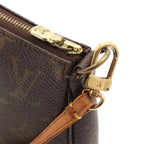 Louis Vuitton Monogram Pochette Soir Pouch Handbag Party — view 6