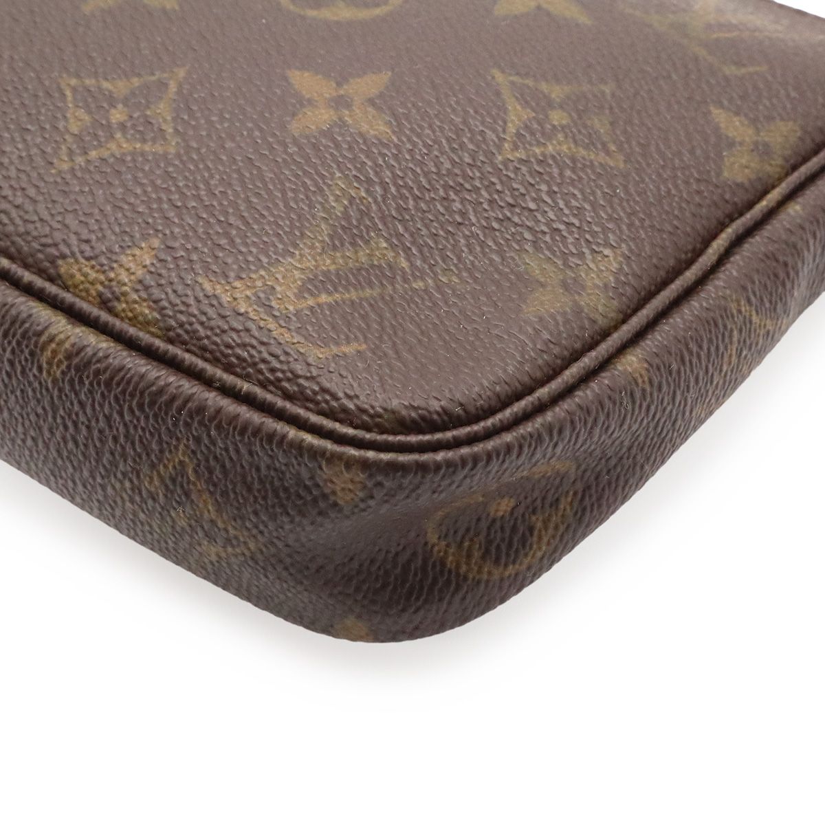 Louis Vuitton Monogram Pochette Soir Pouch Handbag Party — view 3