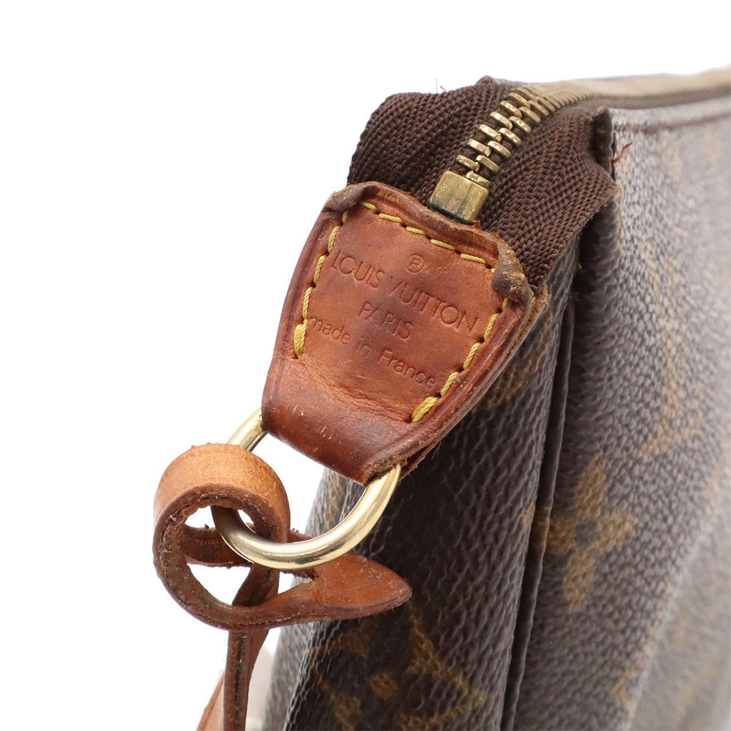 Louis Vuitton Monogram Pochette Soir Pouch Handbag Party — view 6