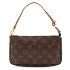 Louis Vuitton Monogram Pochette Soir Pouch Handbag Party