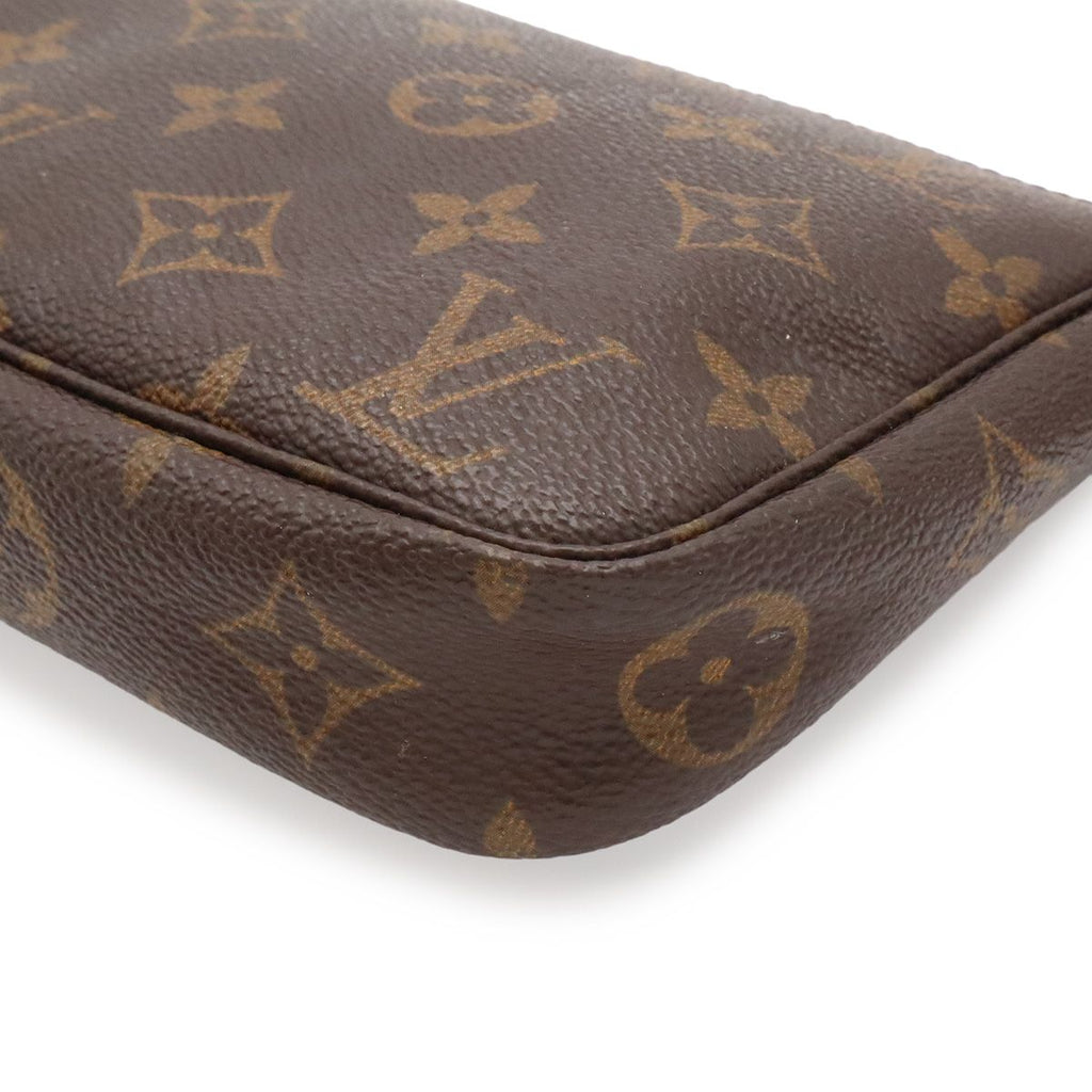 Louis Vuitton Monogram Pochette Soir Pouch Handbag Party — view 3