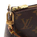 Louis Vuitton Monogram Pochette Soir Pouch Handbag Party — view 5