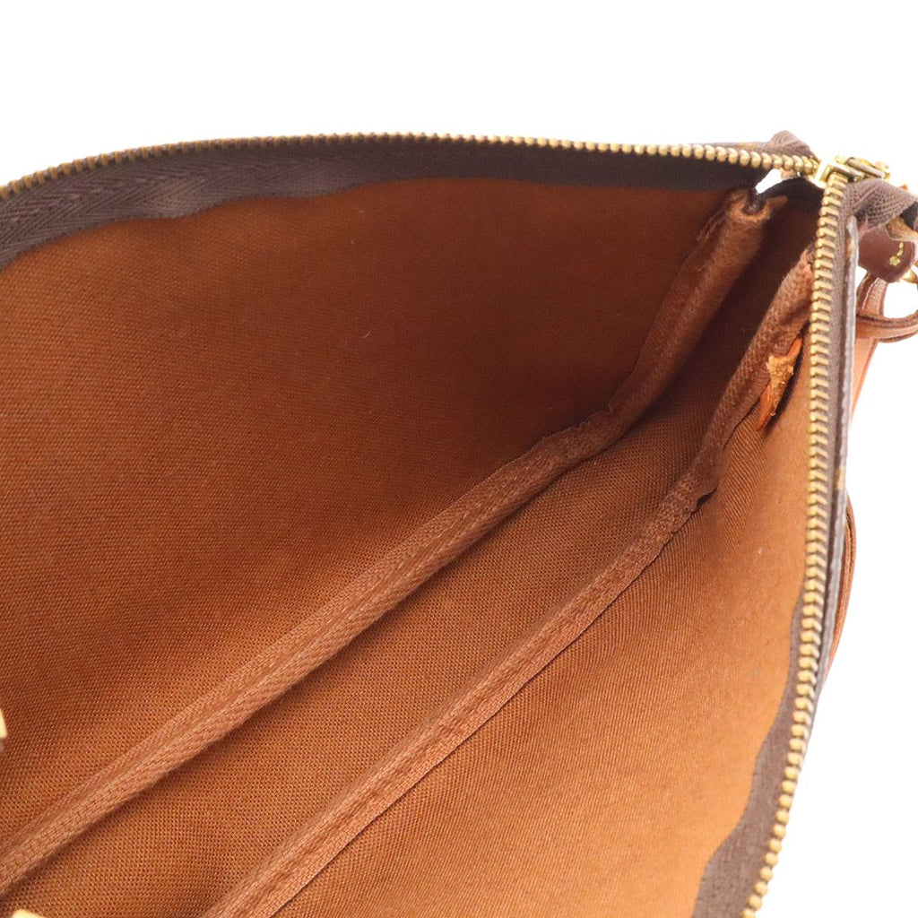 Louis Vuitton Monogram Pochette Soir Pouch Handbag Party — view 8
