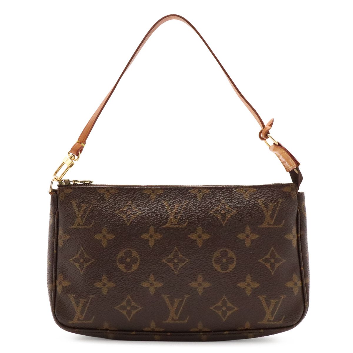 Louis Vuitton Monogram Pochette Soir Pouch Handbag Party