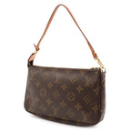 Louis Vuitton Monogram Pochette Soir Pouch Handbag Party — view 2