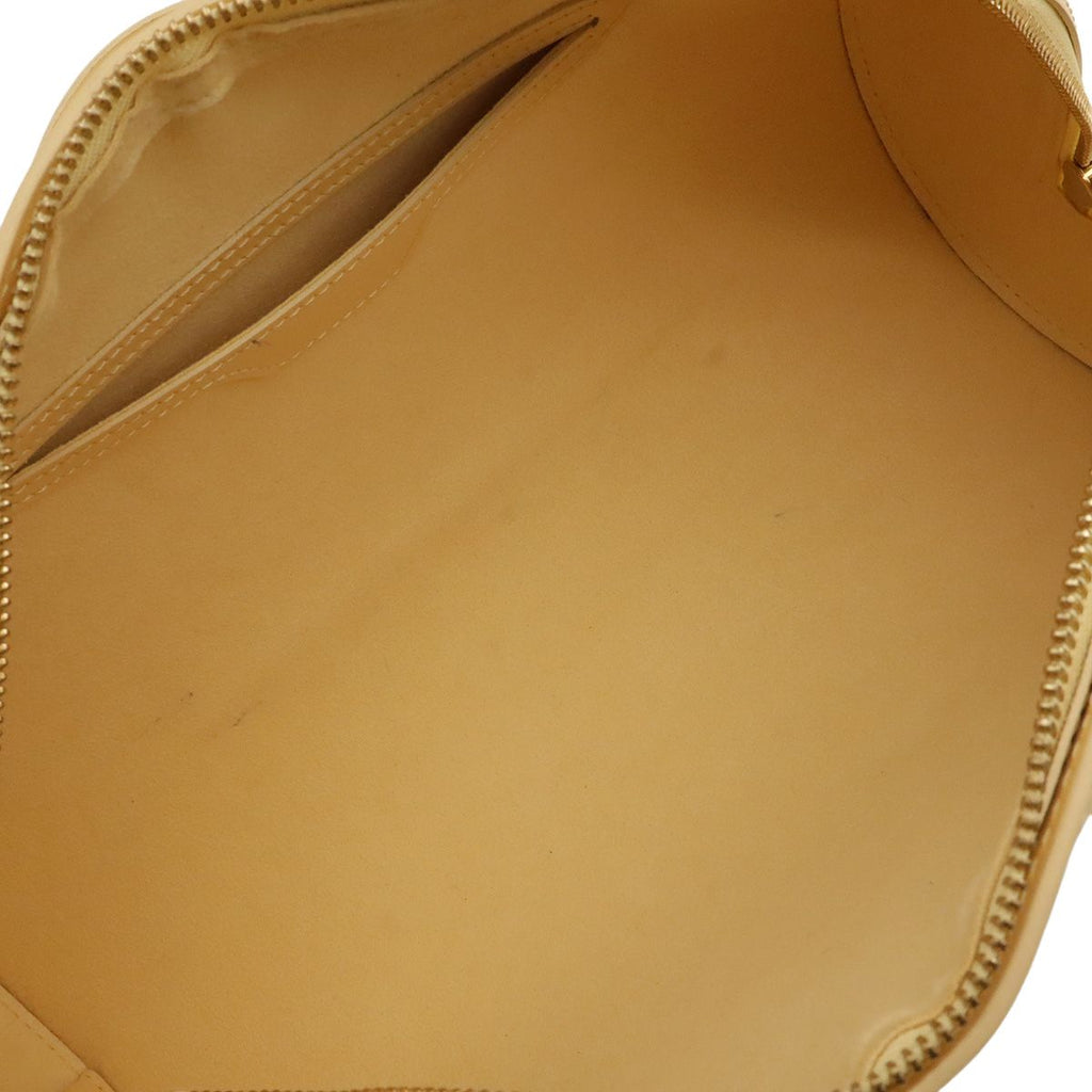 Louis Vuitton Epi Souflo Shoulder Bag Leather Vanilla Ivory White Pouch Out of — view 5