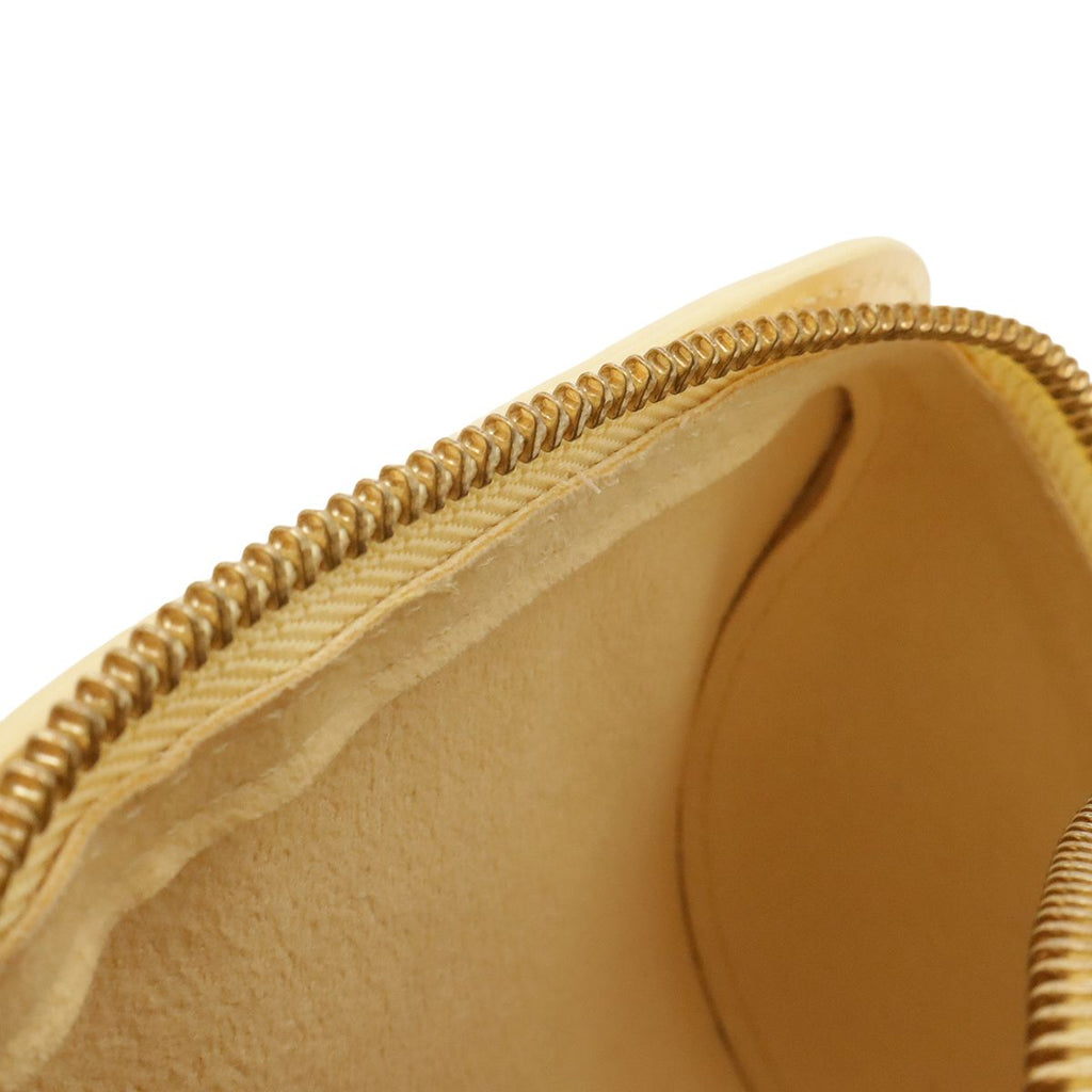 Louis Vuitton Epi Souflo Shoulder Bag Leather Vanilla Ivory White Pouch Out of — view 8