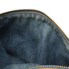 Louis Vuitton Monogram Denim Baggy PM Shoulder Bag Semi Blue — view 9