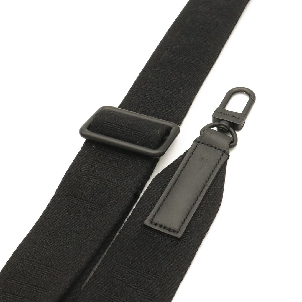 Louis Vuitton LV Aerogram Alpha Wearable Wallet Shoulder Bag 2-Way Clutch Noir — view 5