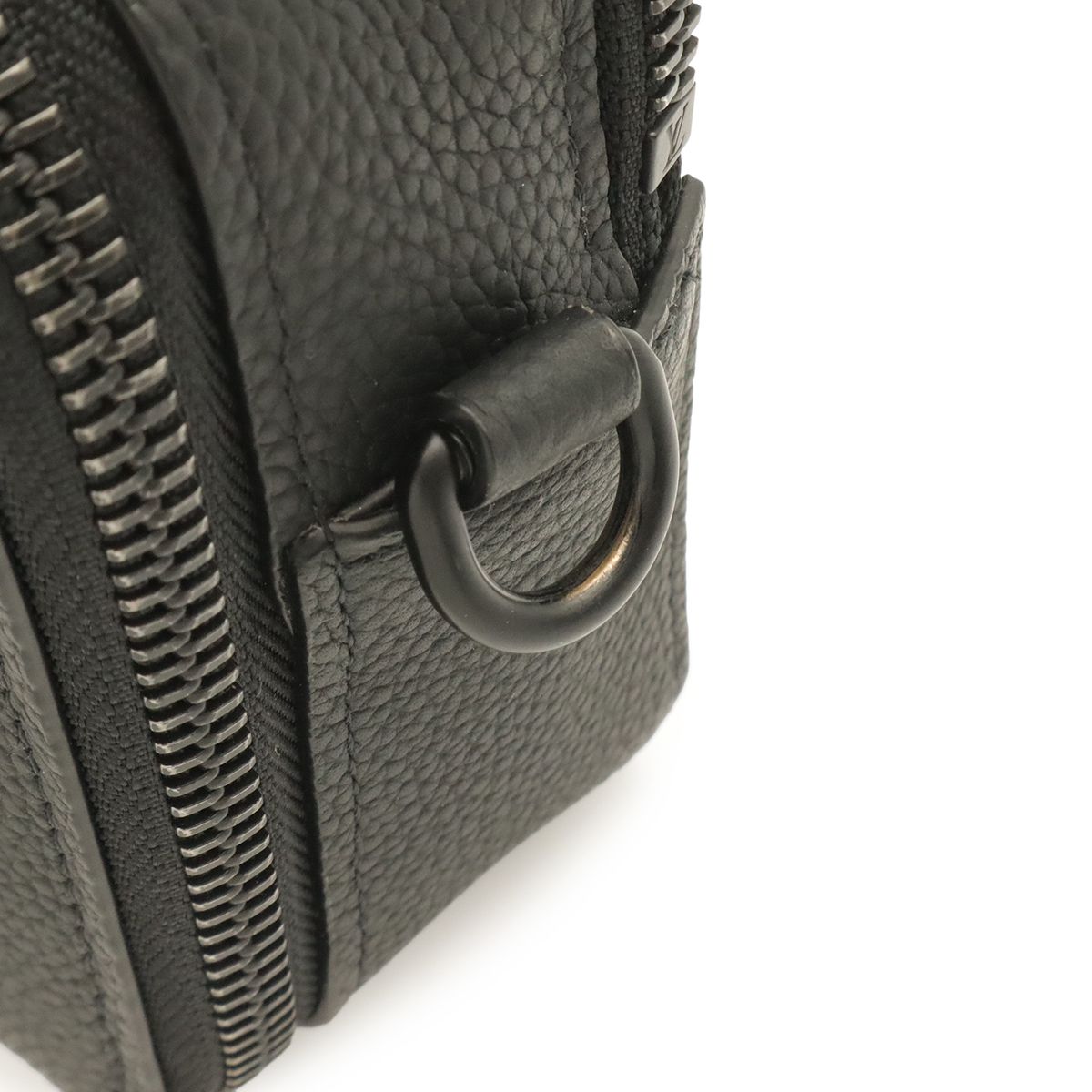 Louis Vuitton LV Aerogram Alpha Wearable Wallet Shoulder Bag 2-Way Clutch Noir — view 7