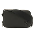 Louis Vuitton LV Aerogram Alpha Wearable Wallet Shoulder Bag 2-Way Clutch Noir