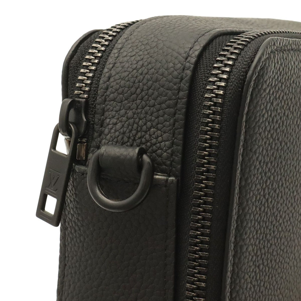 Louis Vuitton LV Aerogram Alpha Wearable Wallet Shoulder Bag 2-Way Clutch Noir — view 6